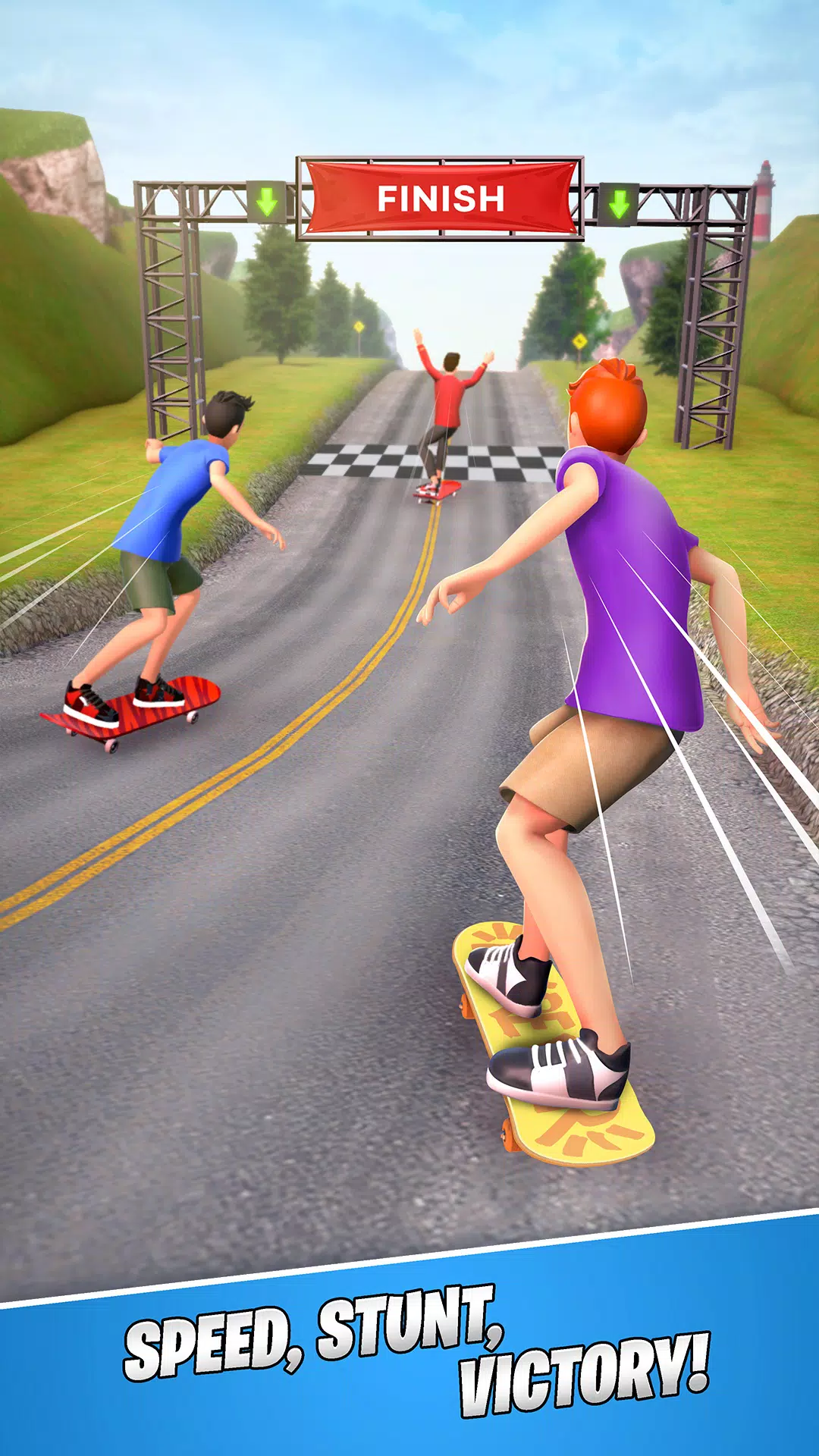 Skate Rush: Champions Race Screenshot 3