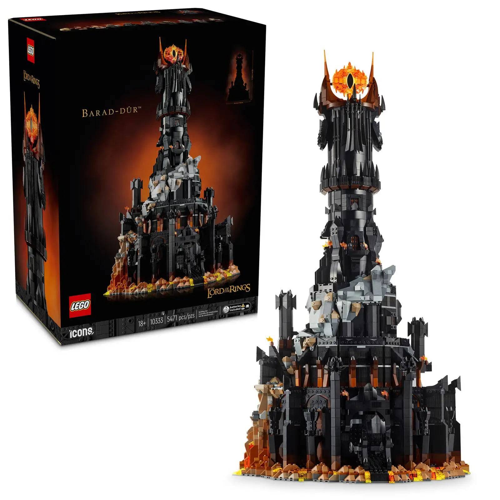 LEGO ICONS Ang Panginoon ng mga singsing: Barad-dûr