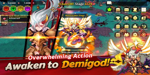 Demigod Idle Mod Ảnh chụp màn hình 2