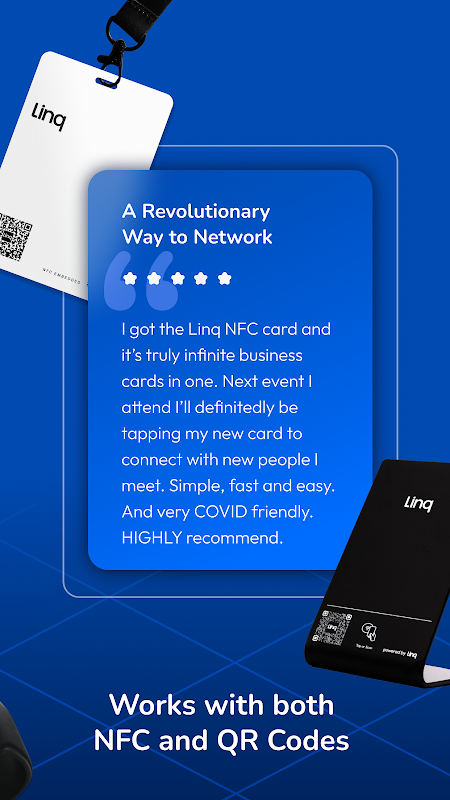 Linq - Digital Business Card Zrzut ekranu 0