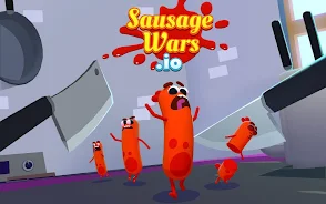 Sausage Wars.io Capture d'écran 3