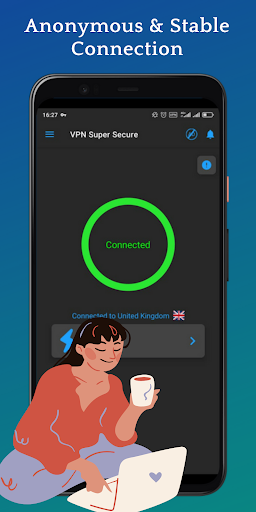 VPN Super - Secure VPN Proxy Captura de tela 1