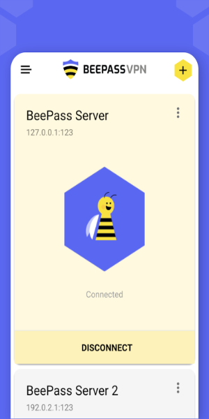 Schermata BeePass VPN: Easy & Secure 1