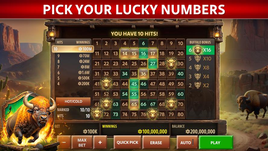 Vegas Keno by Pokerist ဖန်သားပြင်ဓာတ်ပုံ 2