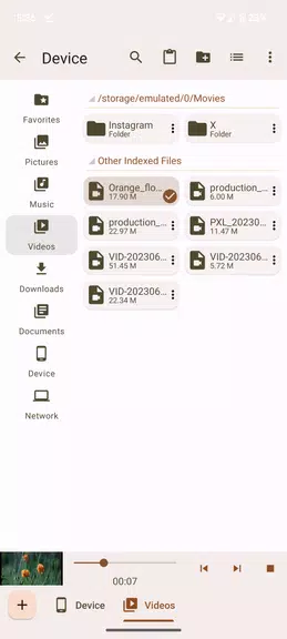 Oojao Files Manager স্ক্রিনশট 3