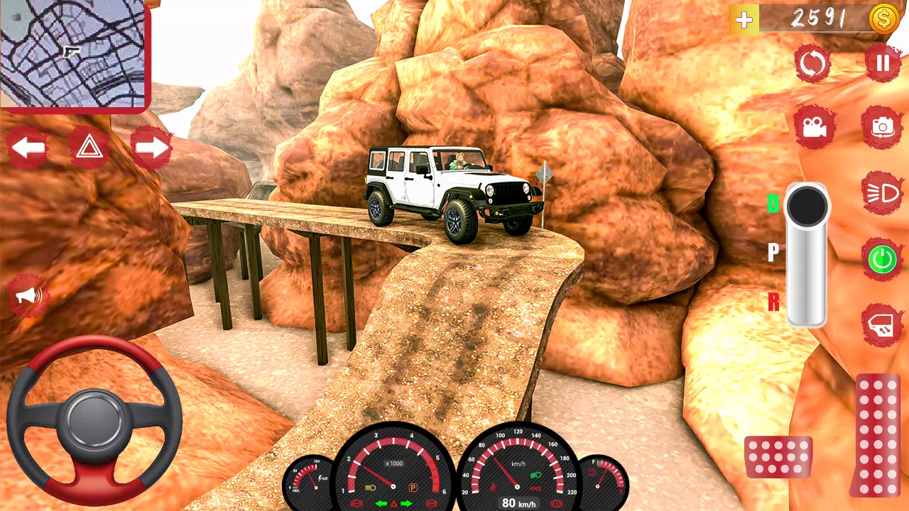 Mud Jeep Mud Driving Simulator Captura de tela 3