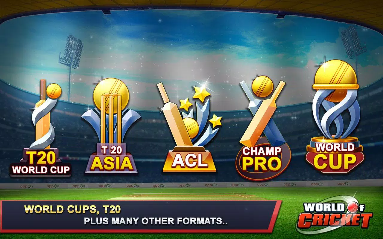 World of Cricket :Championship Tangkapan skrin 2