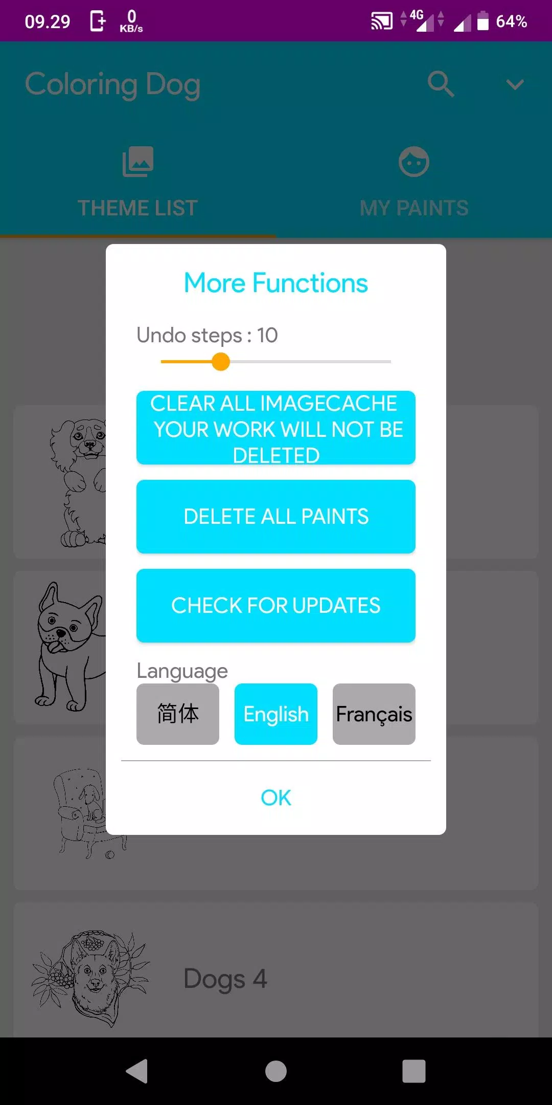Coloring Dogs Capture d'écran 1