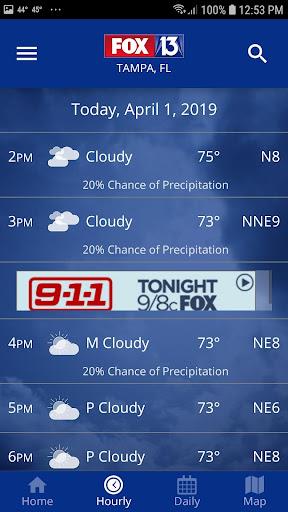 FOX 13 Tampa: SkyTower Weather स्क्रीनशॉट 0