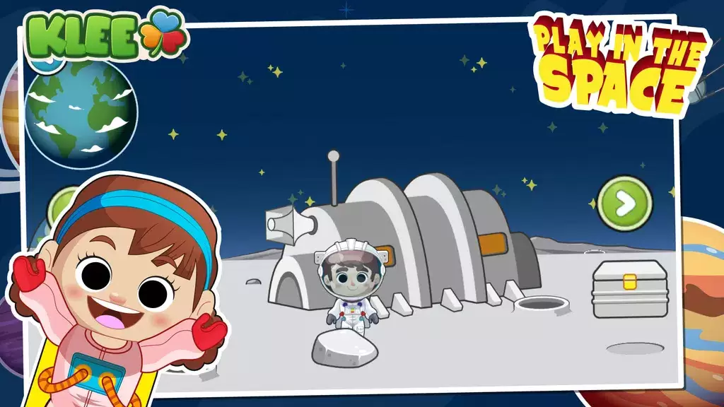 Play city SPACE Game for kids 스크린샷 0