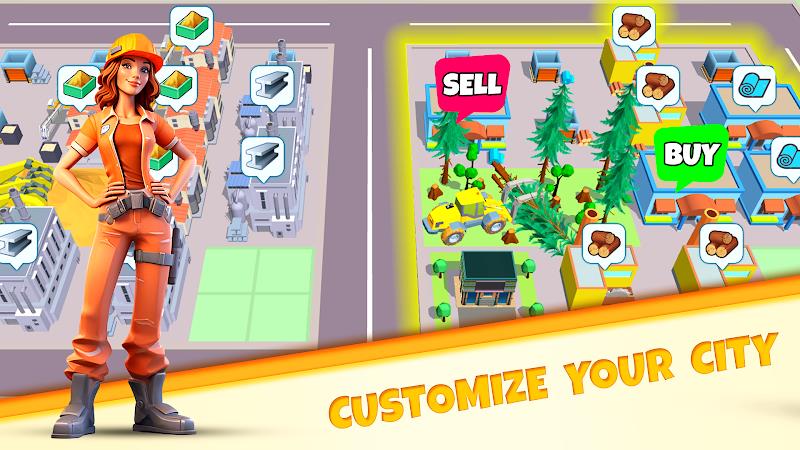 City Building Games Tycoon Zrzut ekranu 0