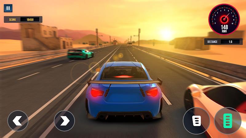 Fury Highway Racing Simulator ภาพหน้าจอ 3