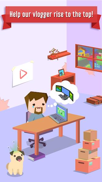 Vlogger Go Viral: Tuber Life Mod Ảnh chụp màn hình 0