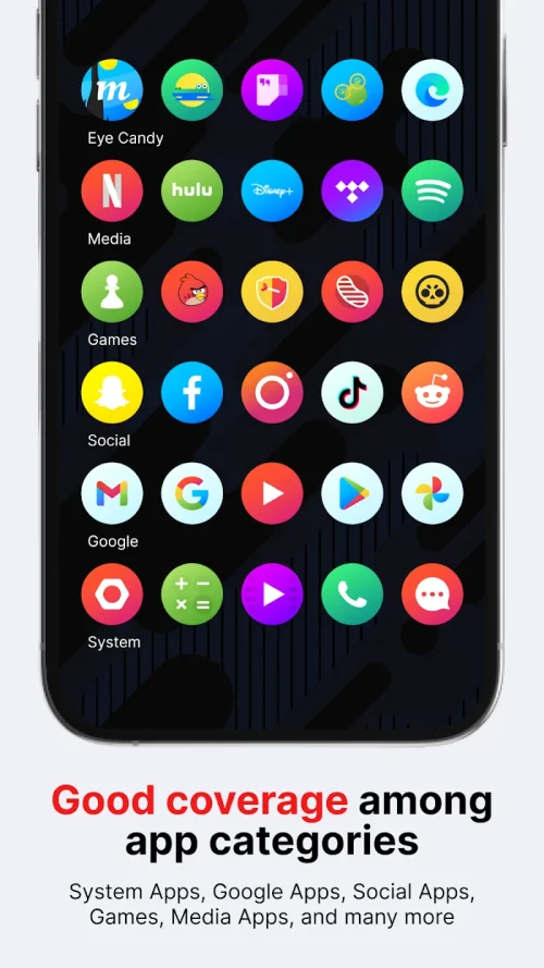 Hera Icon Pack: Circle Icons Скриншот 3