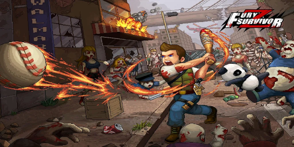 Fury Survivor: Pixel Z Ảnh chụp màn hình 0