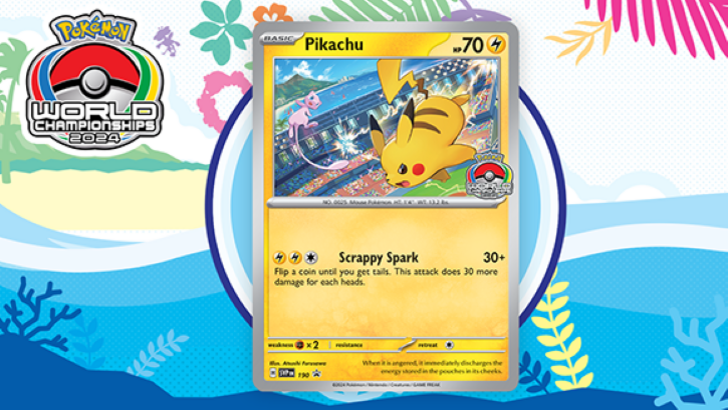 Pokémon-World Championships 2024 Pikachu Promo Card ကိုကြေငြာခဲ့သည်