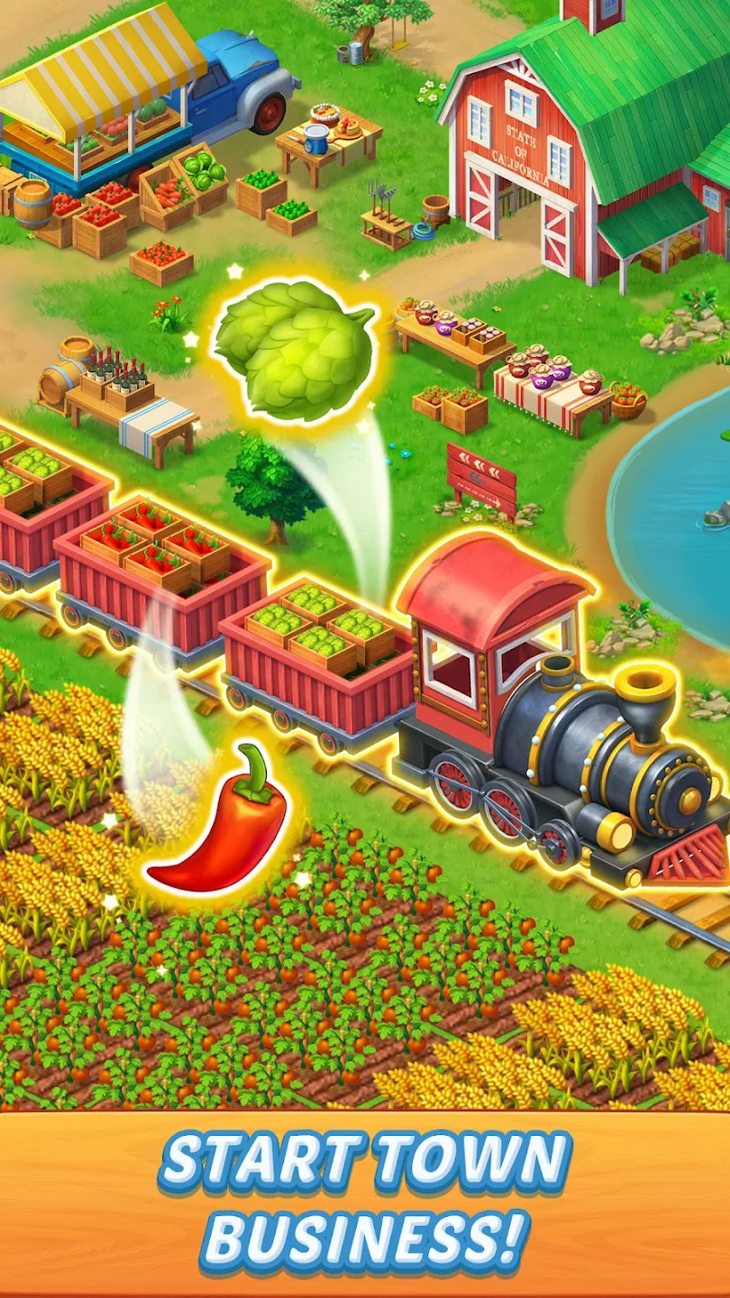 Solitaire Farm Adventure Games应用截图第2张