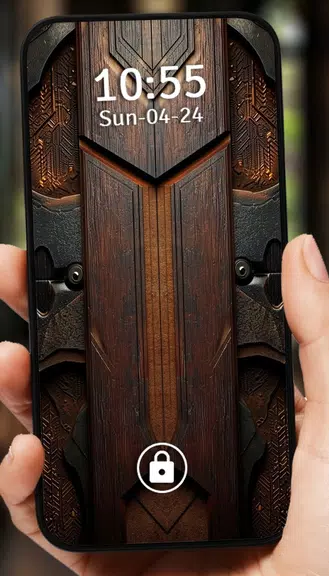 Vintage Door Lock Screen应用截图第3张