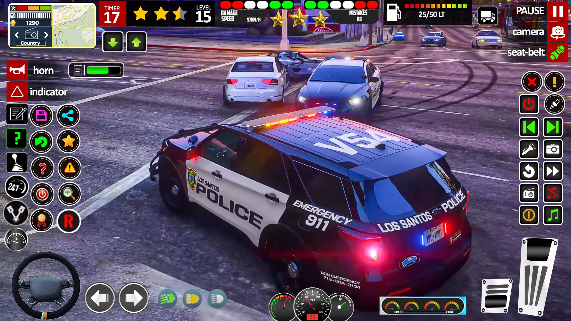 Car Chase Game Cop Simulator Capture d'écran 3