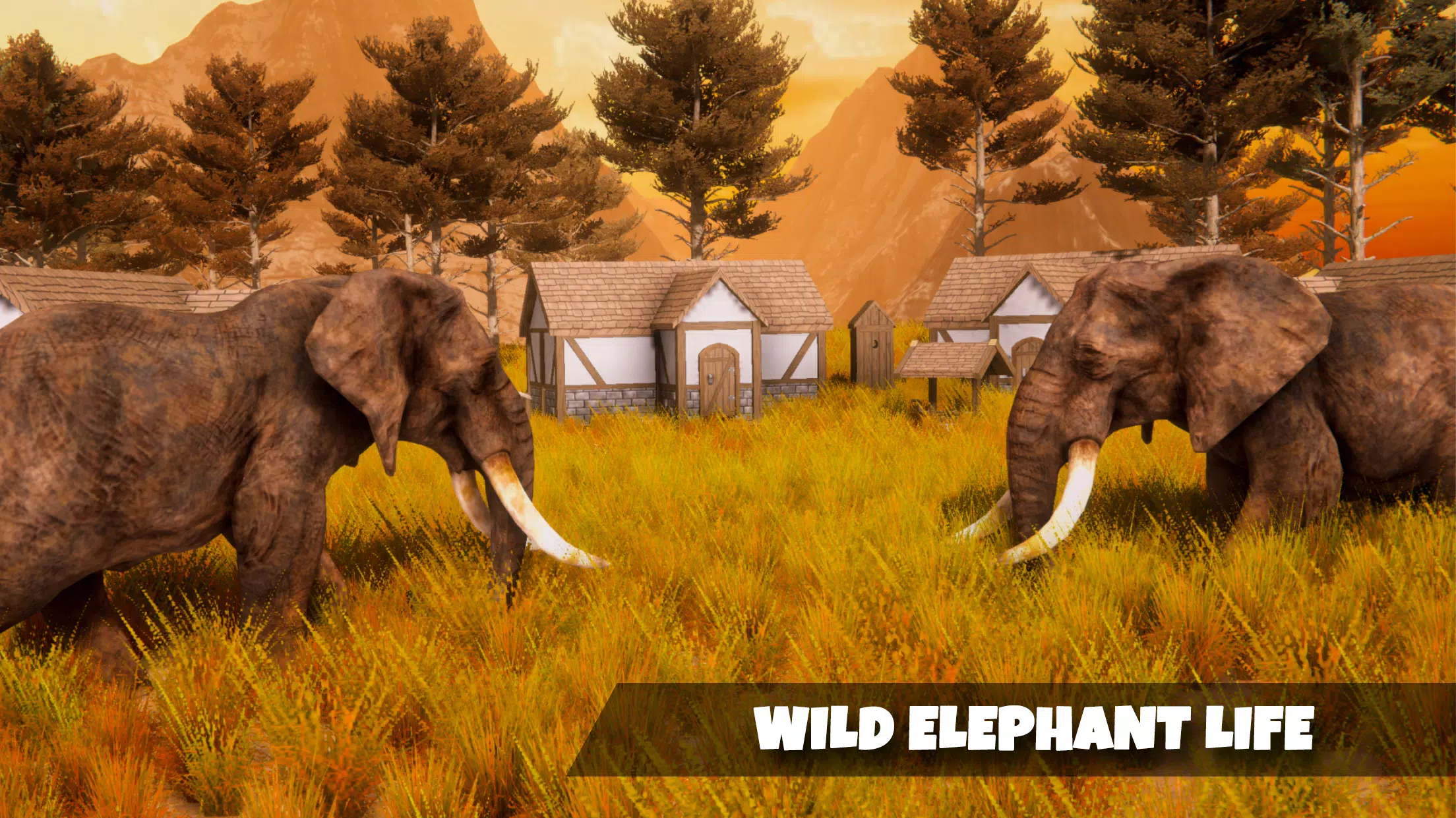 Elephant Simulator Wild Life Zrzut ekranu 1