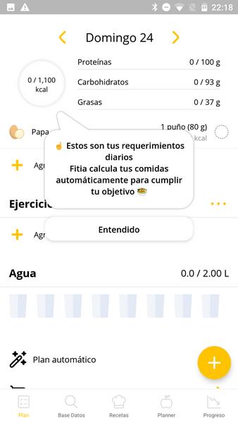 Fitia - Diet & Meal Planner Screenshot 1