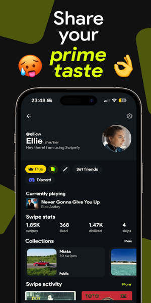 Spotify အတွက် Swipefy