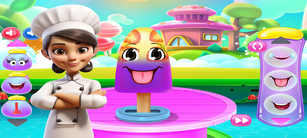 game cooking candy decoration Tangkapan skrin 3