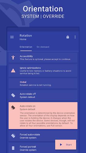 Rotation | Orientation Manager স্ক্রিনশট 0