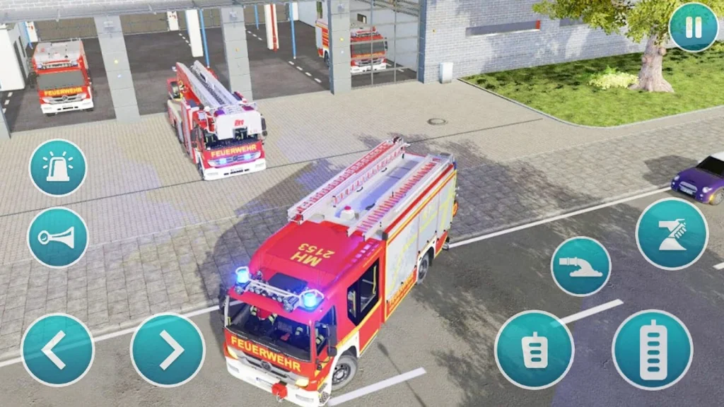 Emergency Police Fire Truck 3d应用截图第3张