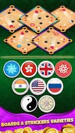 Carrom Board Offline Game Скриншот 1