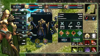 Schermata Fantasy Heroes: Action RPG 3D 1