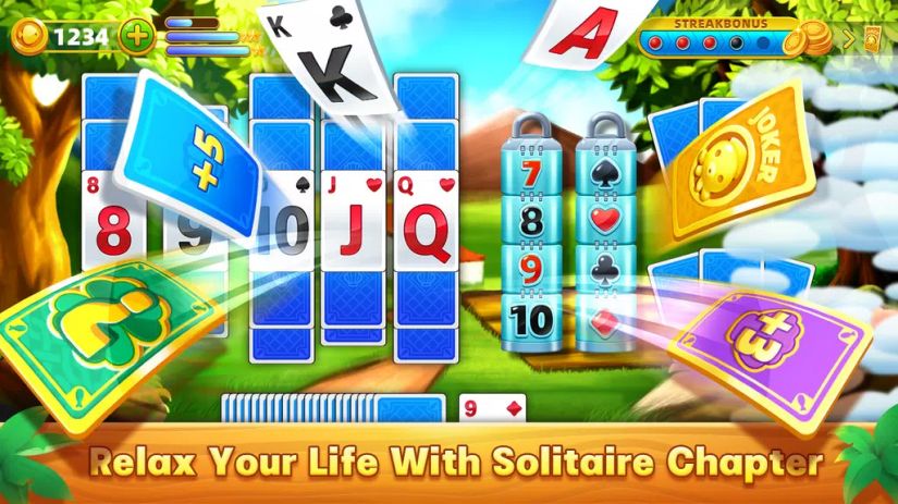 Solitaire Chapters - Solitaire Zrzut ekranu 1