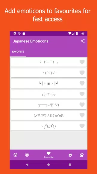 Kikko - Japanese Emoticons Kao Captura de tela 0