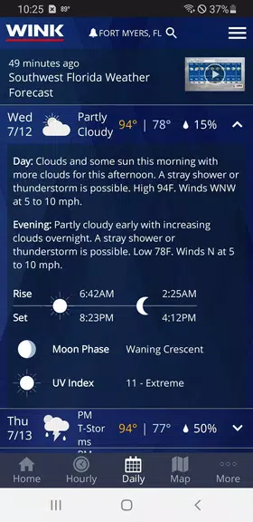 WINK Weather Capture d'écran 3