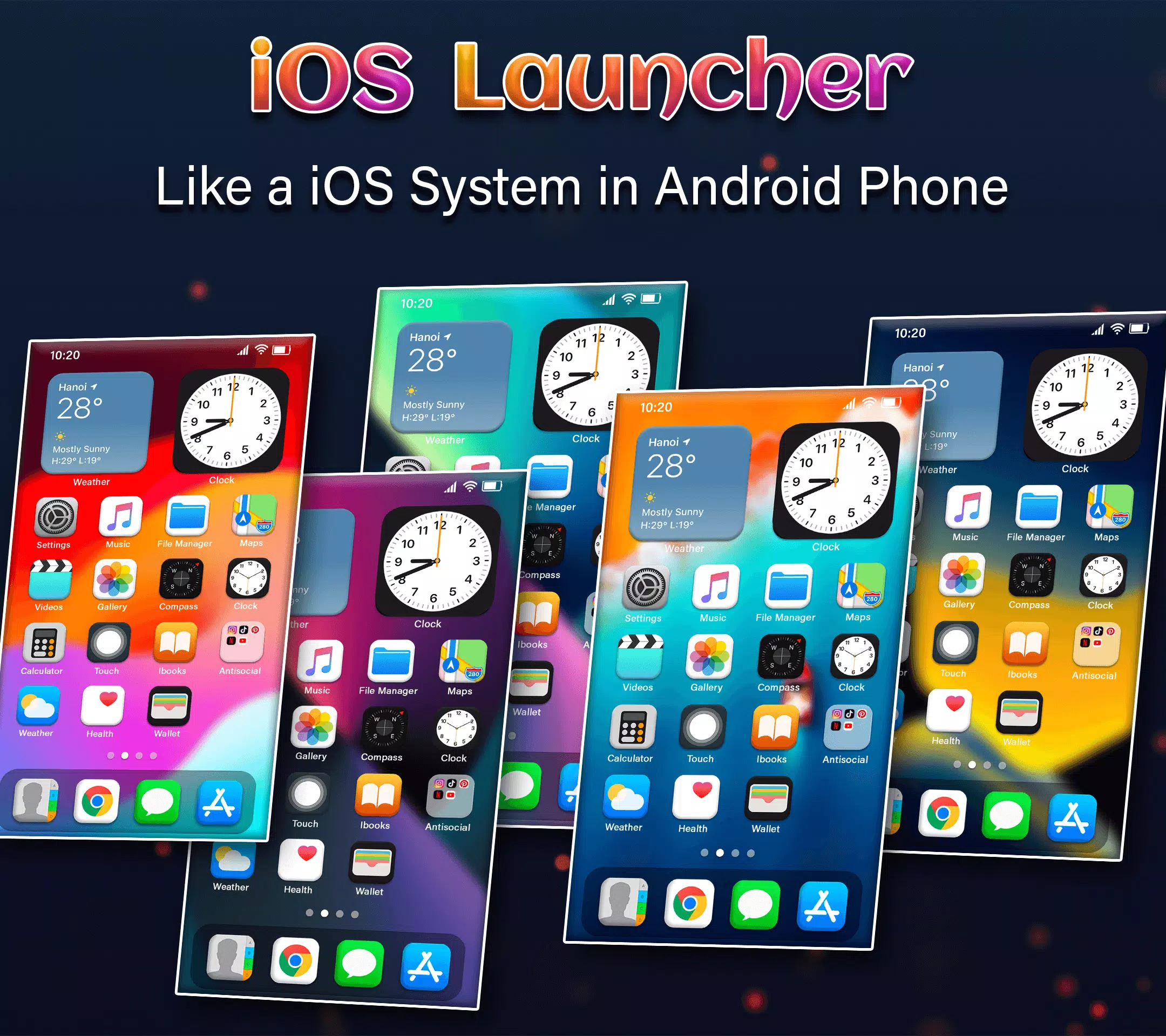 IOS Launcher - iOS 17 Pro應用截圖第1張