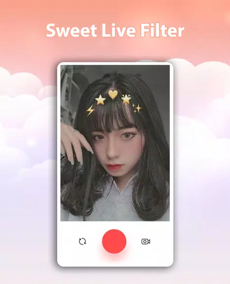 Sweet Live Filter Face Camera Tangkapan skrin 2