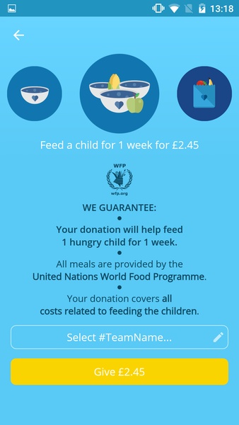 ShareTheMeal स्क्रीनशॉट 0