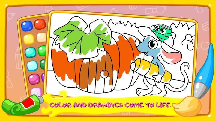 Coloring book! Game for kids 2 スクリーンショット 1