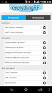 RF Calculators スクリーンショット 0