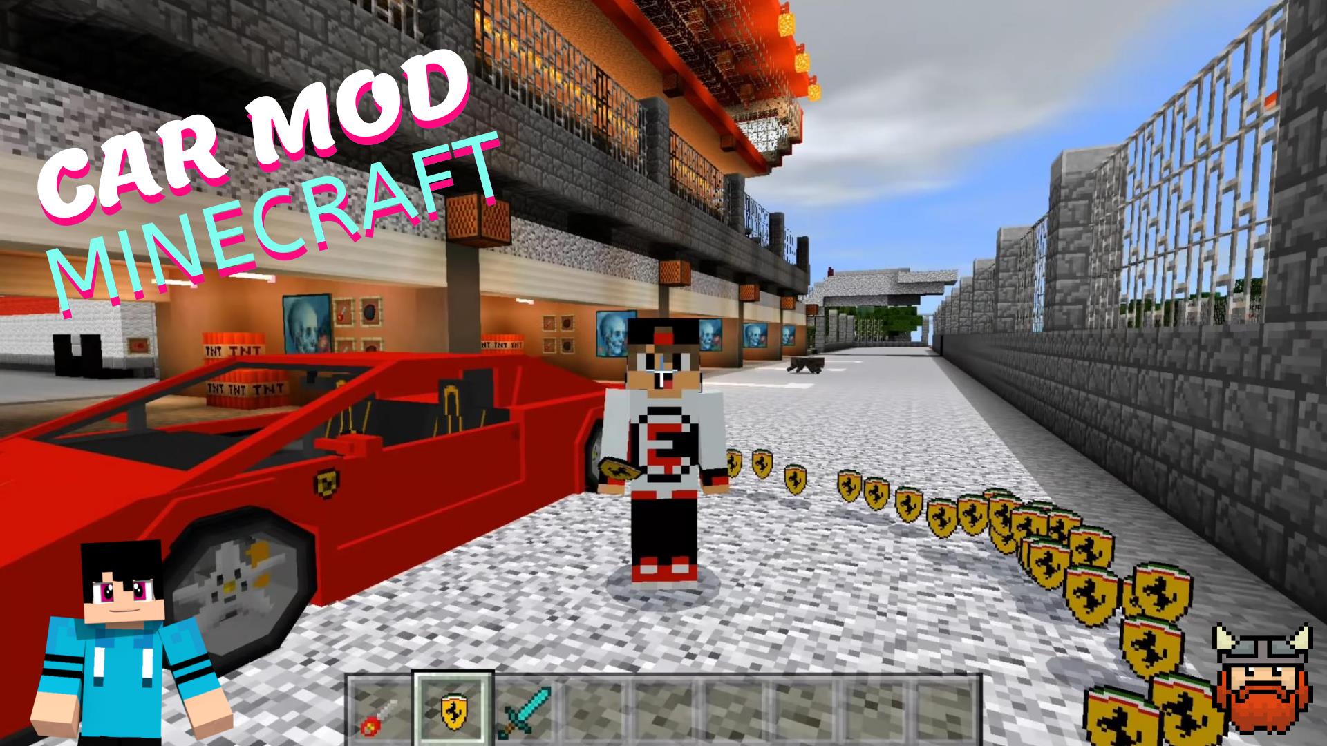 Schermata Cars Mod for Minecraft PE 2