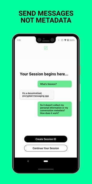 Session — Private Messenger Скриншот 2