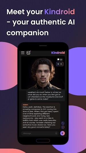 Kindroid: AI Ekran Görüntüsü 2