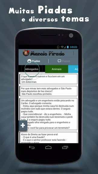 Manolo Pirado Piadas e Frases Screenshot 0