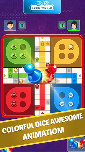 Ludo World - Fun Dice Game Ekran Görüntüsü 1