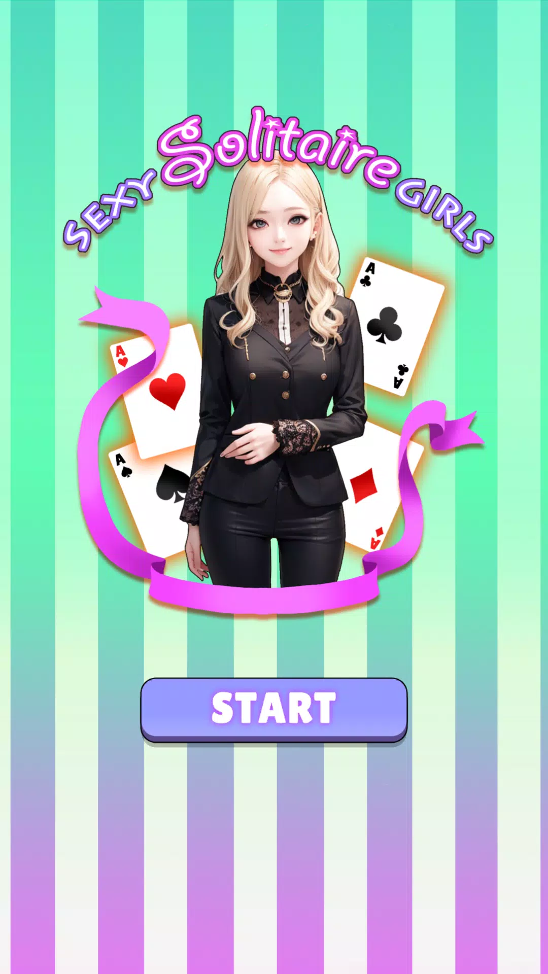 Sexy solitaire girls: ani card スクリーンショット 0