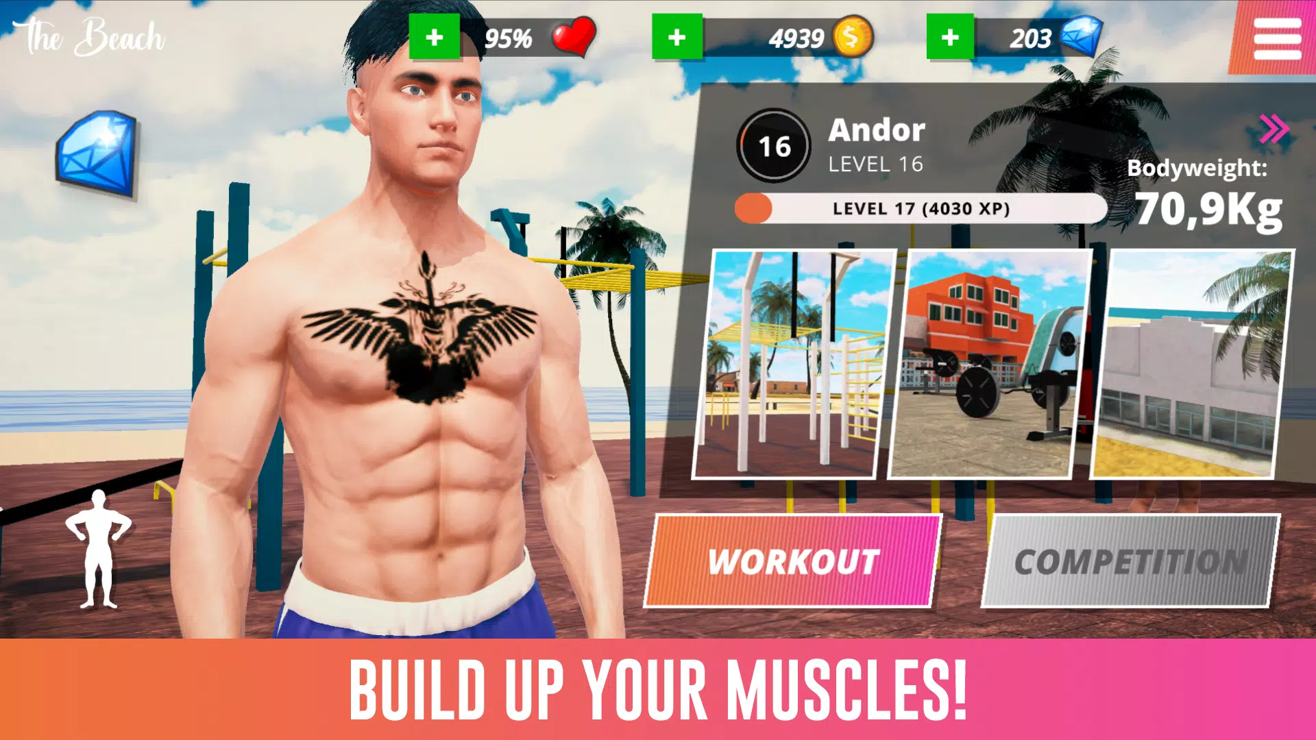 Iron Muscle IV - GYM simulator ภาพหน้าจอ 3