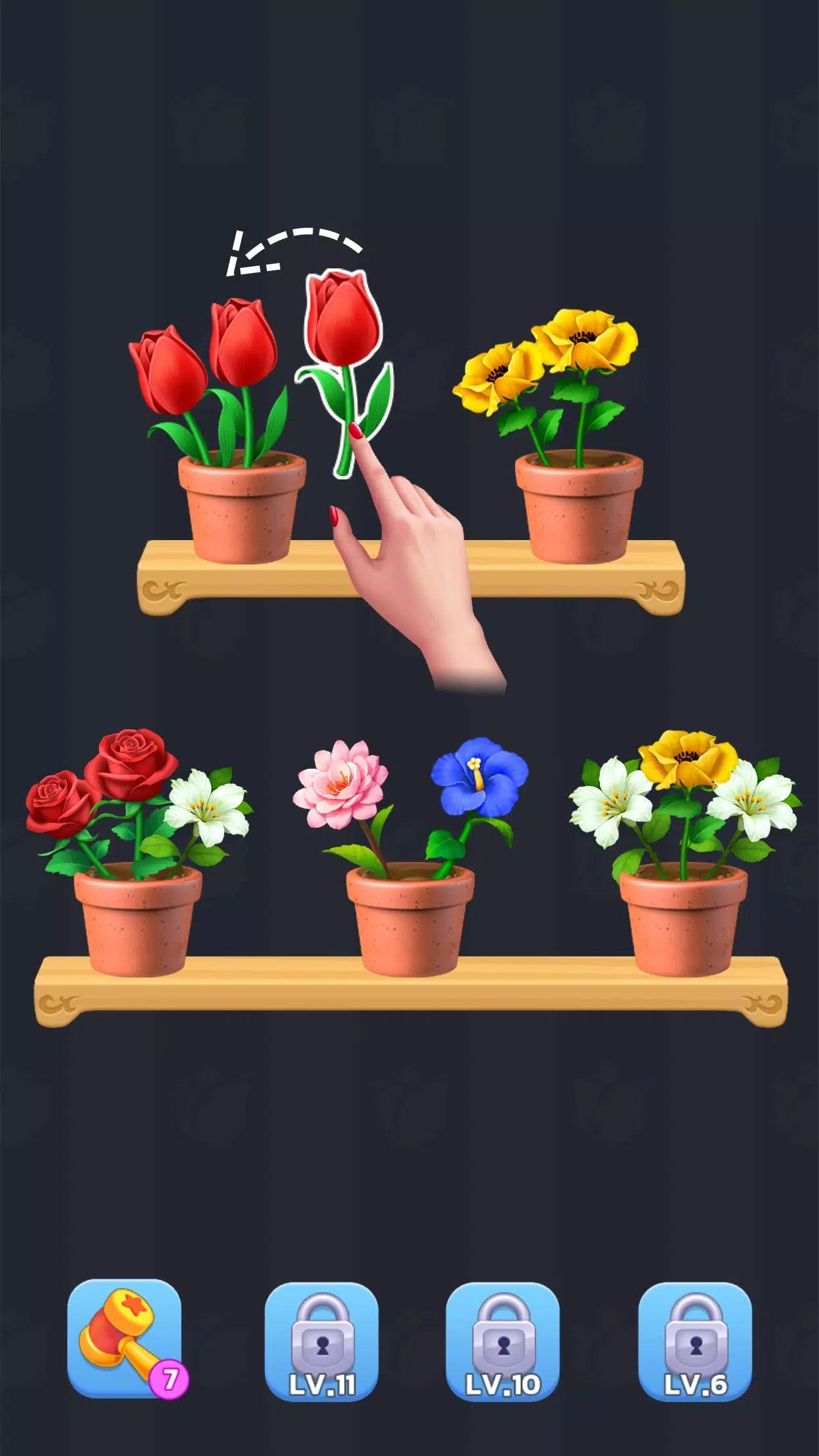 Blossom Sort® - Flower Games স্ক্রিনশট 0