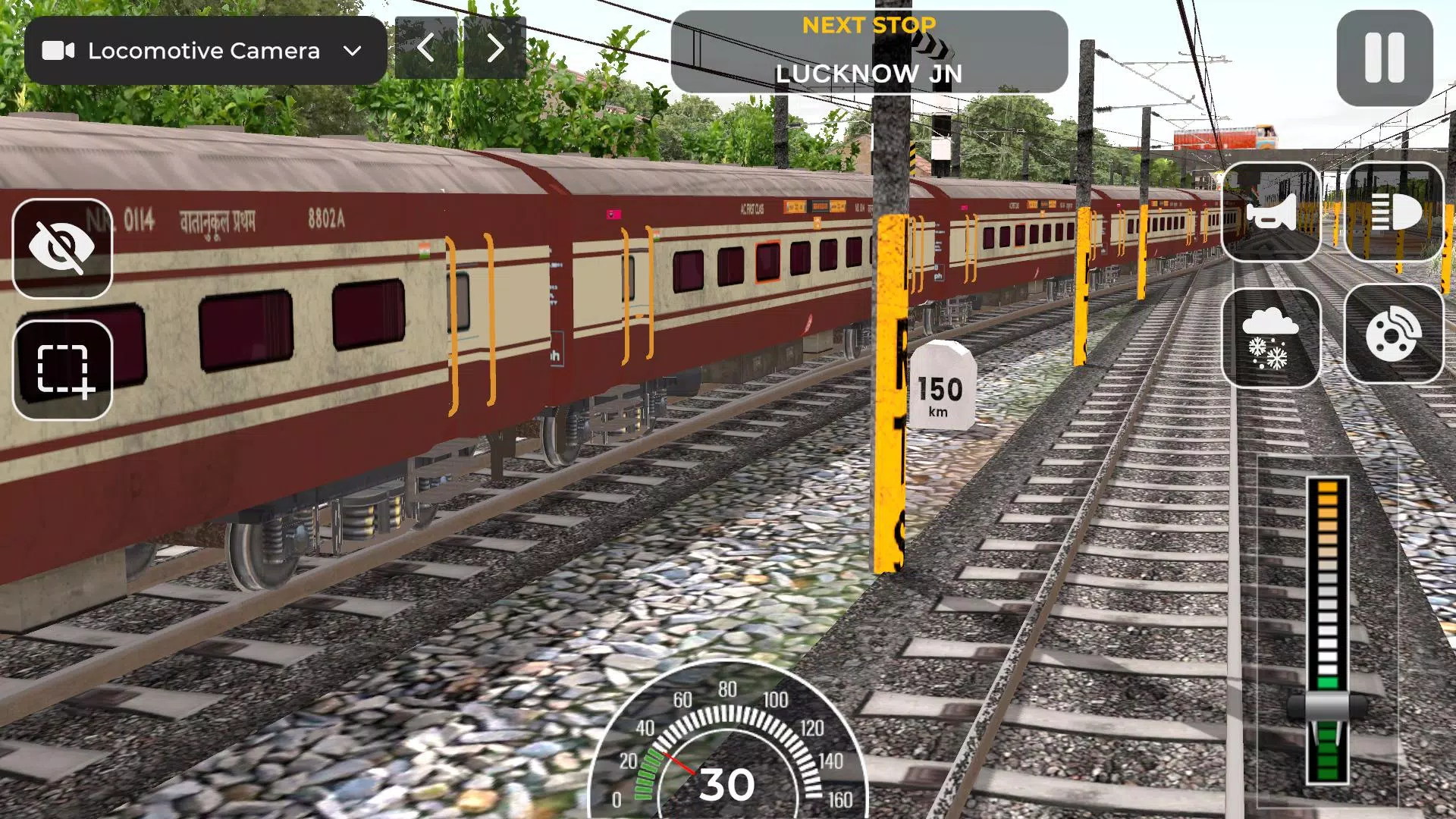 Indian Railway Train Simulator Captura de tela 2