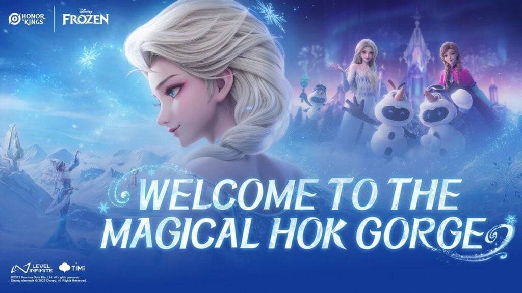 Inaanyayahan ni Hok Gorge ang frozen ng Disney