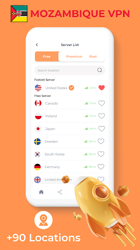 Mozambique VPN - Private Proxy Скриншот 1